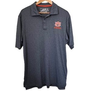 Campus Heritage Auburn University Tigers Blue & Orange Polo Shirt Size XL